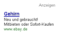 Gehirn gibt es bei Ebay neu und gebraucht Gehirn gibt es bei Ebay neu und gebraucht