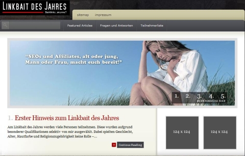 Linkbait des Jahres Linkbait des Jahres