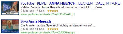 Youtube in den SERPs Youtube in den SERPs
