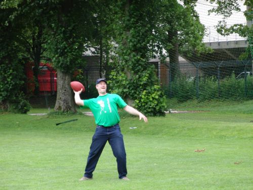 Der Coach wirft... Der Coach wirft...